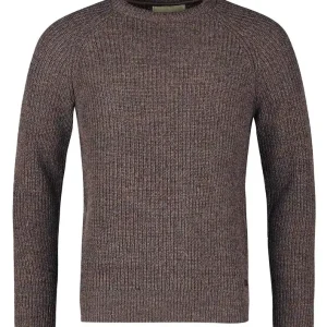 Barbour Pullover Horseford Crew, Sandstone Abverkauf